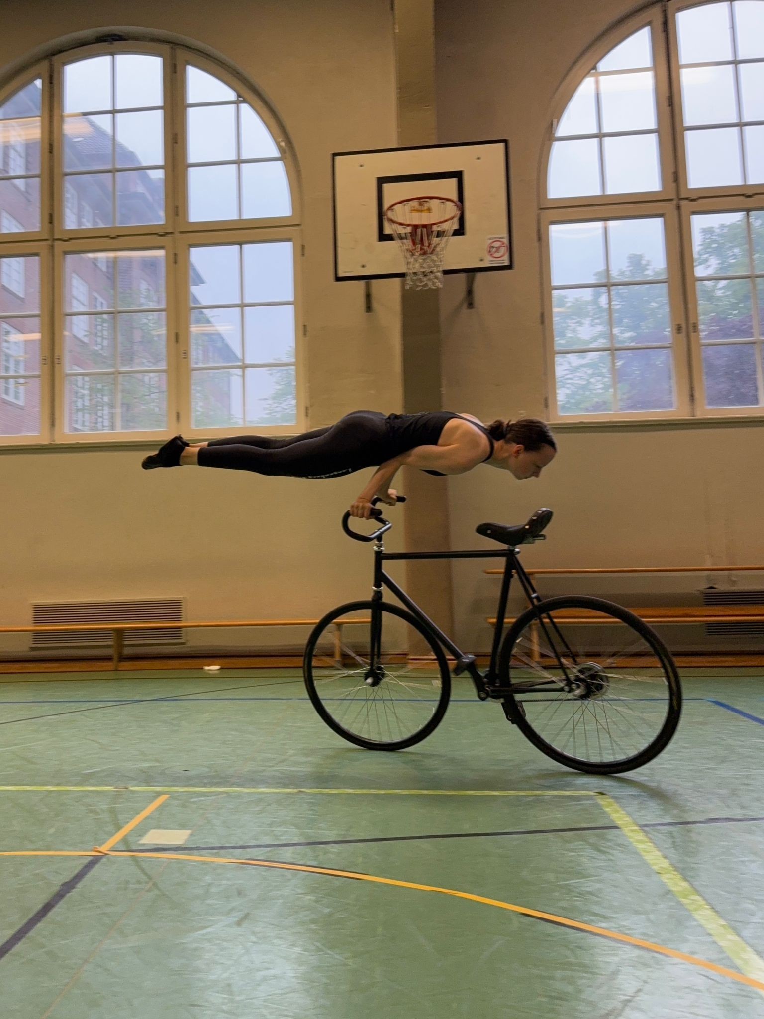 Kunstradfahrerin SC Schule Tieloh